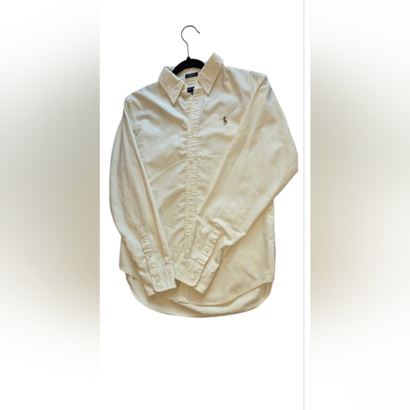 Ralph Lauren Yellow Button-Up Shirt - Picture 3 of 6